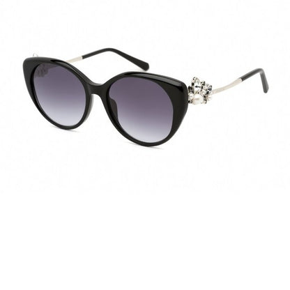 Swarovski Shiny Black Sunglasses
