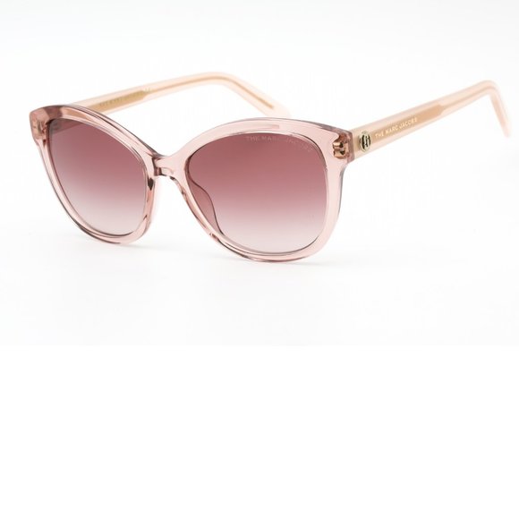 Marc Jacobs Peach Burgundy Sunglasses brand new in box