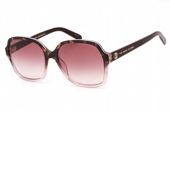 Marc Jacobs Havana Burgundy Sunglasses brand new in box