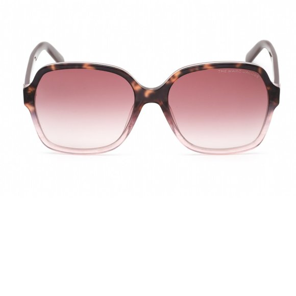 Marc Jacobs Havana Burgundy Sunglasses brand new in box