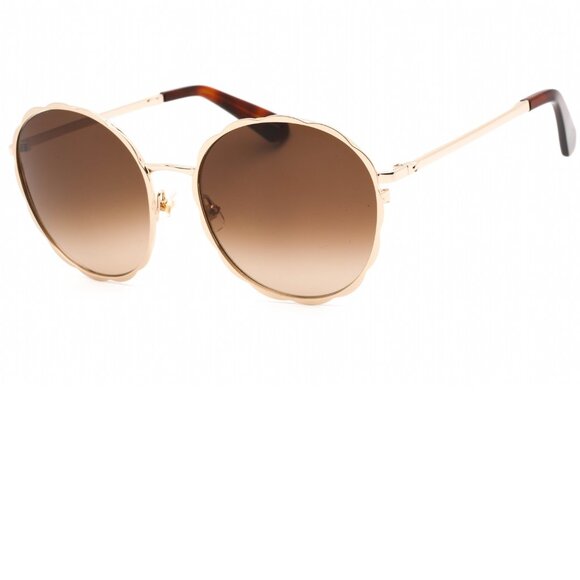 Kate Spade Cannes Gold Frame Sunglasses brand new in case
