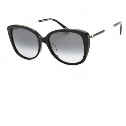 Kate Spade Black Cat Eye Lorene Sunglasses brand new in case