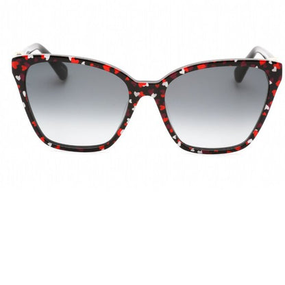Kate Spade Sunglasses cat eye amiyah multicolor dark gray lenses brand new