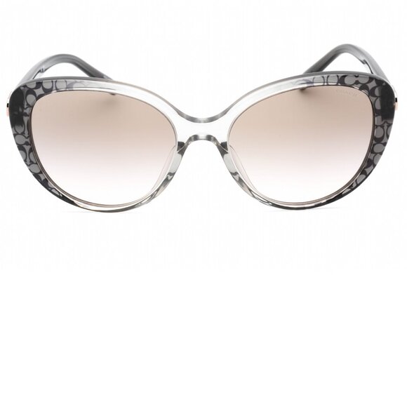 Coach Gray Gradient Monogram Sunglasses brand new in case