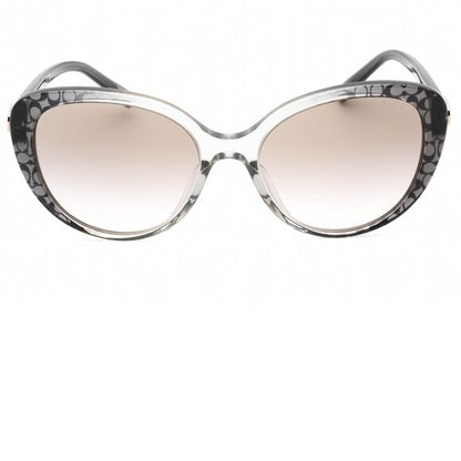 Coach Gray Gradient Monogram Sunglasses brand new in case