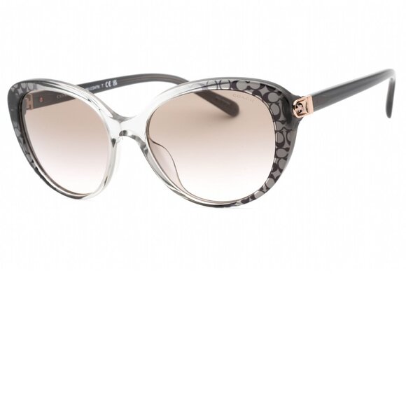 Coach Gray Gradient Monogram Sunglasses brand new in case