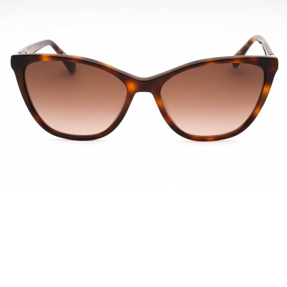 Longchamp Paris Havana Cat Eye Sunglasses Brand New with Case