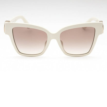 Dolce & Gabbana Cream Oversized Cat-Eye Sunglasses Brand New In Box