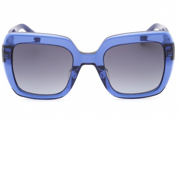 Kate Spade Naomi Blue Oversized Square Sunglasses Brand New in Case