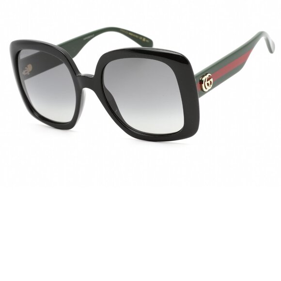 Gucci Black Oversize Sunglasses Brand New in Case