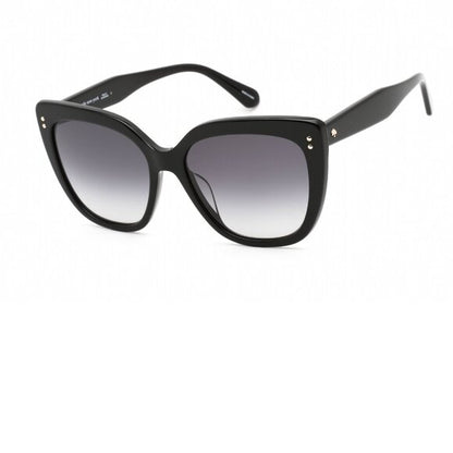 Kate Spade Kiyanna Black Oversized Cat-Eye Sunglasses Brand New in Case