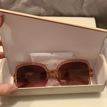 Jimmy Choo Sunglasses Sammi Nude Brown Gradient brand new