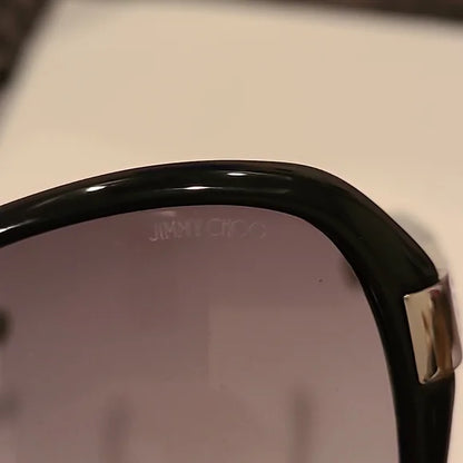 Jimmy Choo Sunglasses Alana Black Gray Gradient brand new