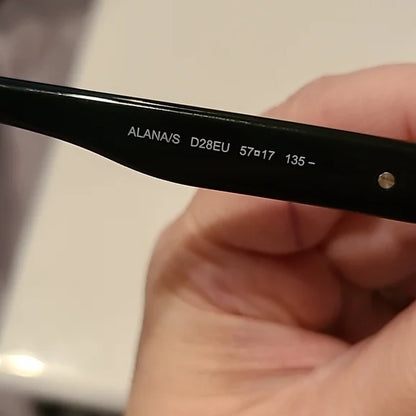 Jimmy Choo Sunglasses Alana Black Gray Gradient brand new