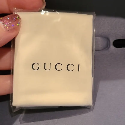 Gucci Sunglasses Black with navy red Gucci web arms brand new