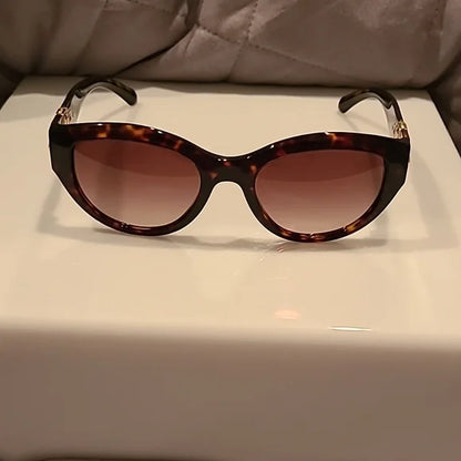Bvlgari Sunglasses Dark Havana Brown Gradient brand new