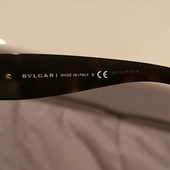 Bvlgari Sunglasses Dark Havana Brown Gradient brand new