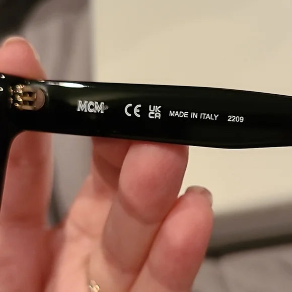 MCM Visetos Black Sunglasses brand new