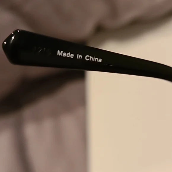 Swarovski Shiny Black Sunglasses