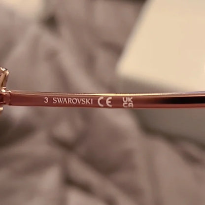 Swarovski Shiny Pink Sunglasses