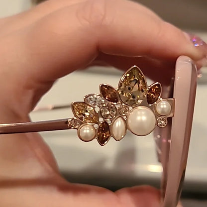 Swarovski Shiny Pink Sunglasses