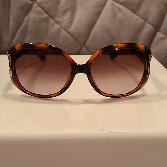 Salvatore Ferragamo Sunglasses Oversized Tortoise Brown Gradient brand new