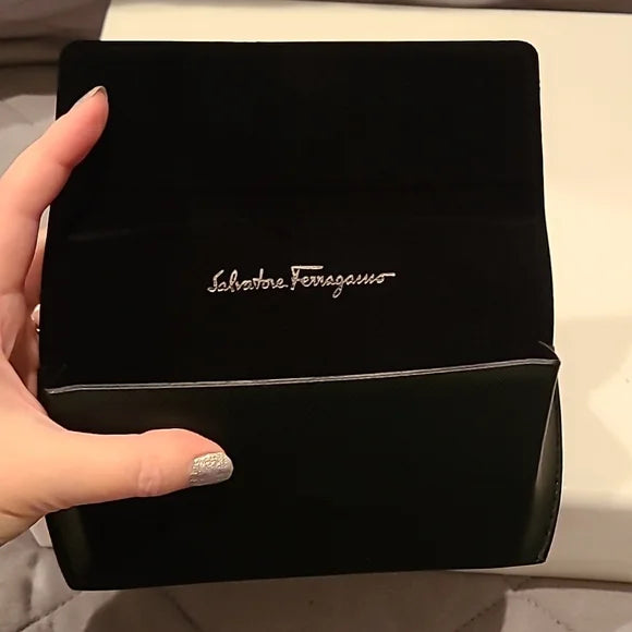 Ferragamo Bow Detail Opaline Wine Sunglasses brand new