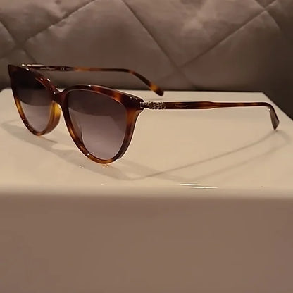 Ferragamo Sunglasses Cat Eye Tortoise Shell Very Lightweight brand new