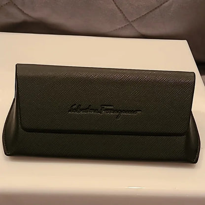 Ferragamo Sunglasses Light Gold Taupe Rectangular brand new