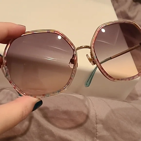 Kate Spade Sunglasses, Nicola multicolor frame, gray gradient lenses, brand new