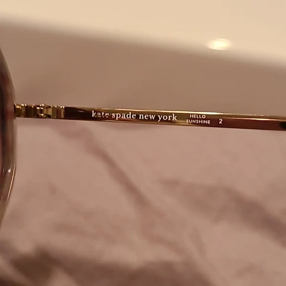 Kate Spade Sunglasses, Nicola multicolor frame, gray gradient lenses, brand new