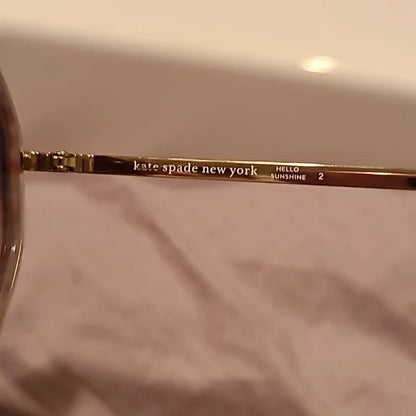 Kate Spade Sunglasses, Nicola multicolor frame, gray gradient lenses, brand new