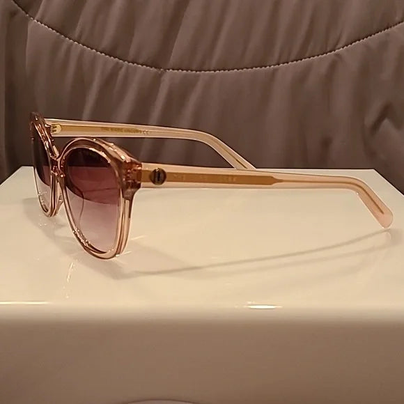 Marc Jacobs Peach Burgundy Sunglasses brand new in box