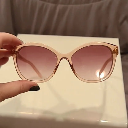 Marc Jacobs Peach Burgundy Sunglasses brand new in box