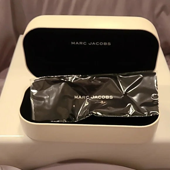 Marc Jacobs Peach Burgundy Sunglasses brand new in box