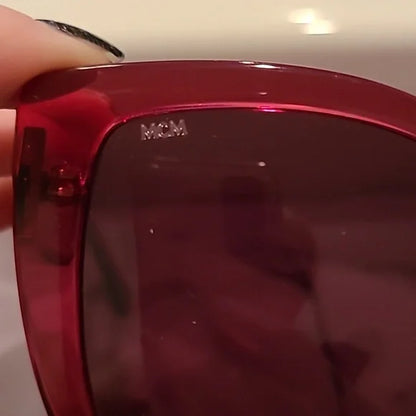 MCM Strawberry Mauve Sunglasses brand new in box