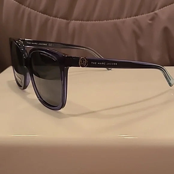 Marc Jacobs Blue Azure Sunglasses brand new in box