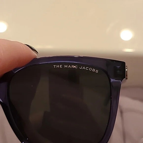 Marc Jacobs Blue Azure Sunglasses brand new in box