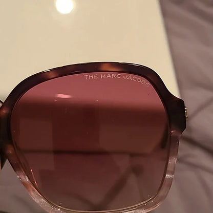 Marc Jacobs Havana Burgundy Sunglasses brand new in box