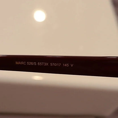 Marc Jacobs Havana Burgundy Sunglasses brand new in box