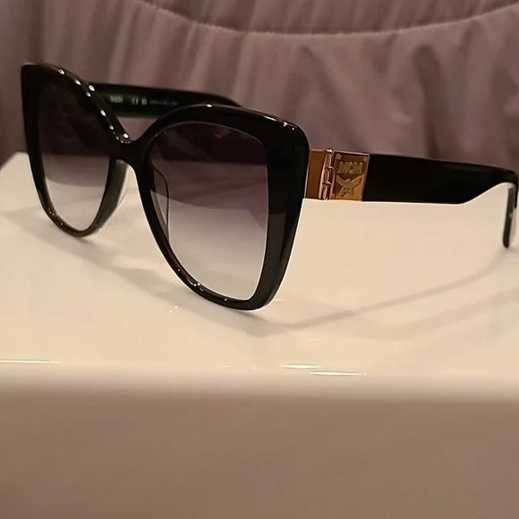 MCM Black Cat Eye Sunglasses brand new in box