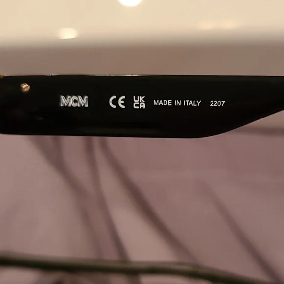 MCM Black Cat Eye Sunglasses brand new in box