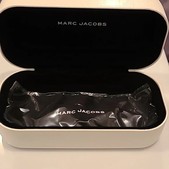 Marc Jacobs Gray Burgundy Cat Eye Sunglasses brand new in the box