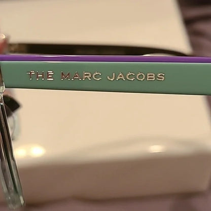 Marc Jacobs Green Cat Eye Sunglasses brand new in the box