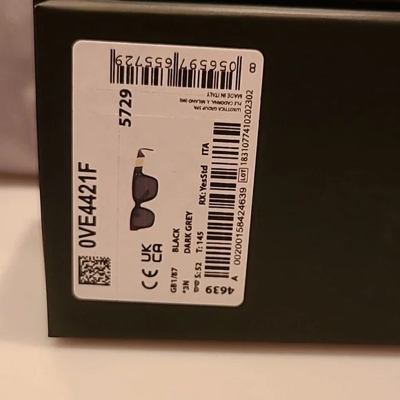 Versace Black Sunglasses brand new in the box
