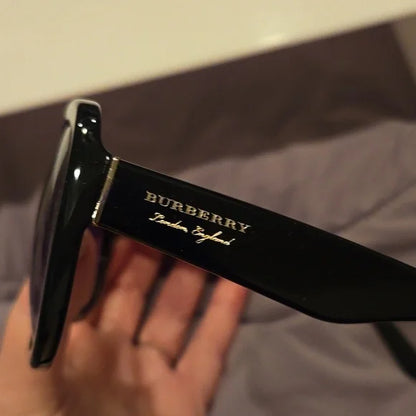 Burberry black frame sunglasses brand new in box