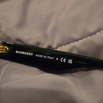 Burberry black frame sunglasses brand new in box