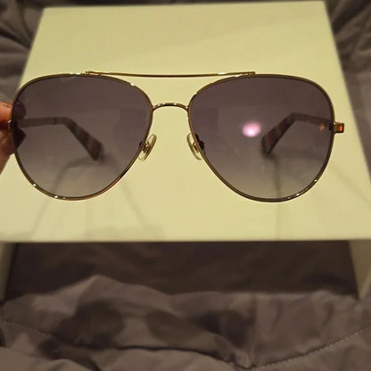 Kate Spade Women's Aviator Avaline Sunglasses brand new with case