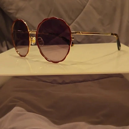 Kate Spade Cannes Red Frame Sunglasses brand new in case