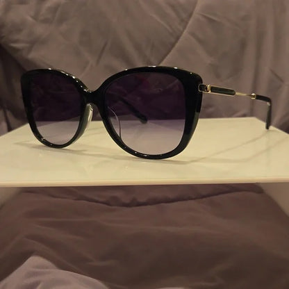Kate Spade Black Cat Eye Lorene Sunglasses brand new in case